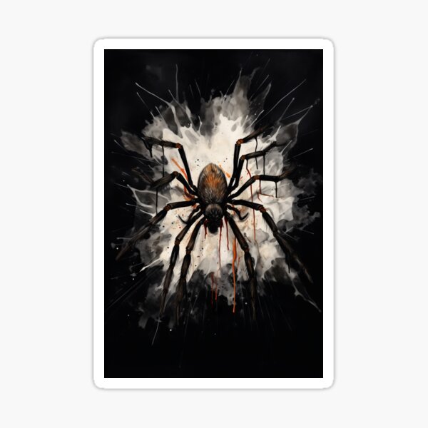 Item preview, Big Tarantula on black background designed and sold by Piotrek0001.