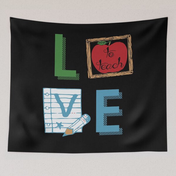 Item preview, Love To Teach Teacher  designed and sold by BUBLTEES.