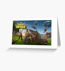 Fortnite Loading Screen Greeting Card