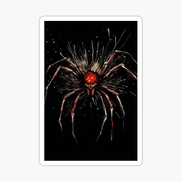 Item preview, Big Tarantula on black background designed and sold by Piotrek0001.