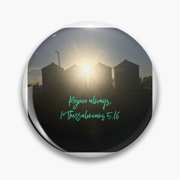 Item preview, Rejoice always 1 Thessalonians 5:16 designed and sold by scleverfarm.