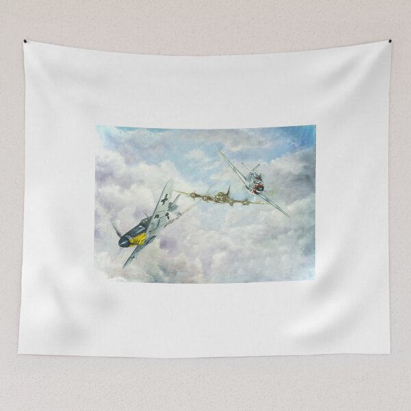 Item preview, Aerial Dual over Europe. Dog fighting Knights designed and sold by Paul Holman.