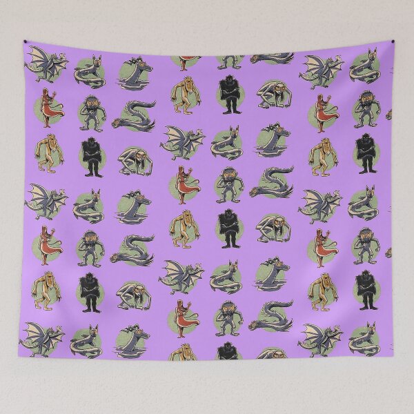 Item preview, terrifying myths designed and sold by PatronesKawai.