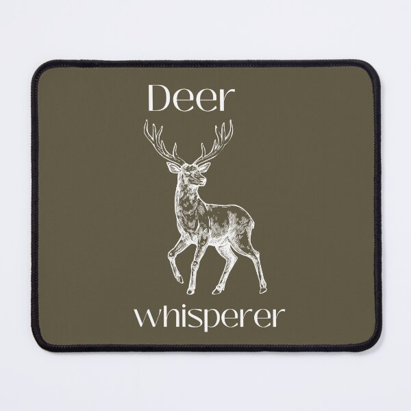 Item preview, deer whisperer (white dark background) designed and sold by Mysooni.