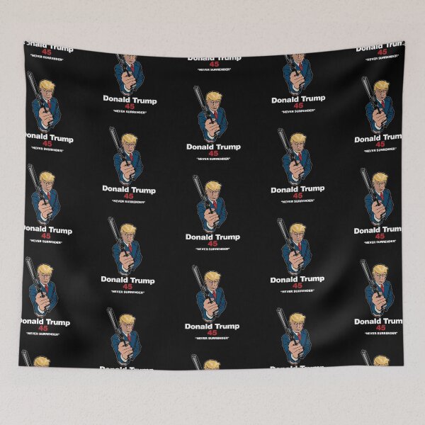Item preview, Trump Never Surrender 45 designed and sold by twHistory.