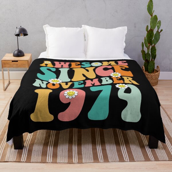 Item preview, Awesome Since November 1974 | Made In 1974 | Retro Groovy Birthday designed and sold by Christina-grich.
