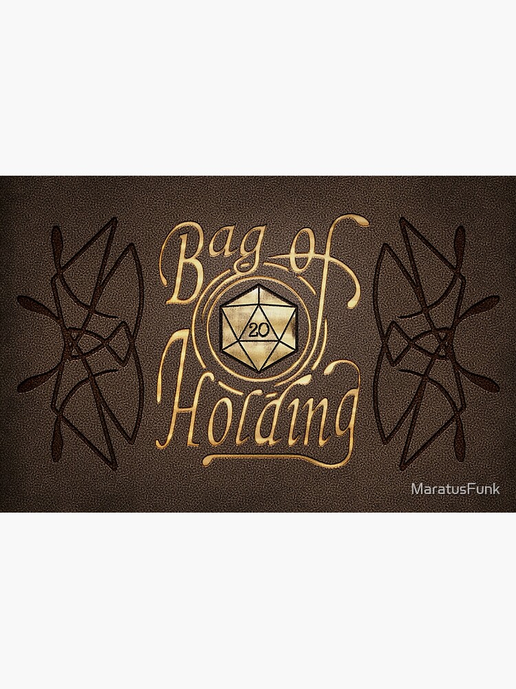 Bag of Holding (dark leather look) by MaratusFunk