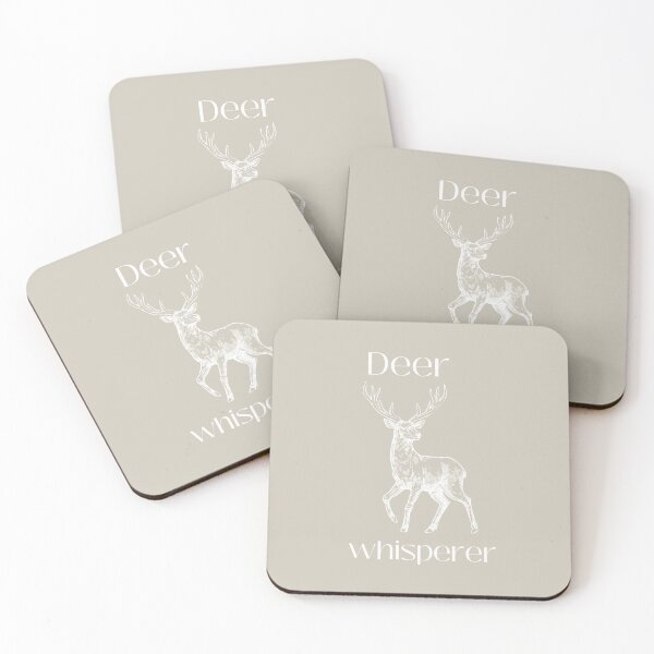 Item preview, deer whisperer (white light background) designed and sold by Mysooni.