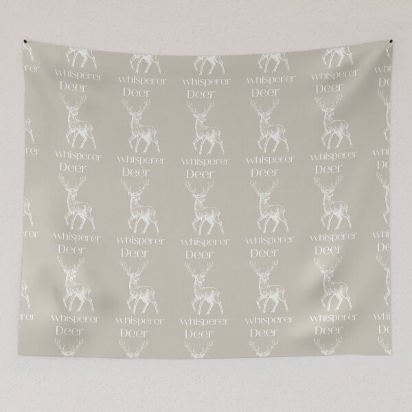 Item preview, deer whisperer (white light background) designed and sold by Mysooni.