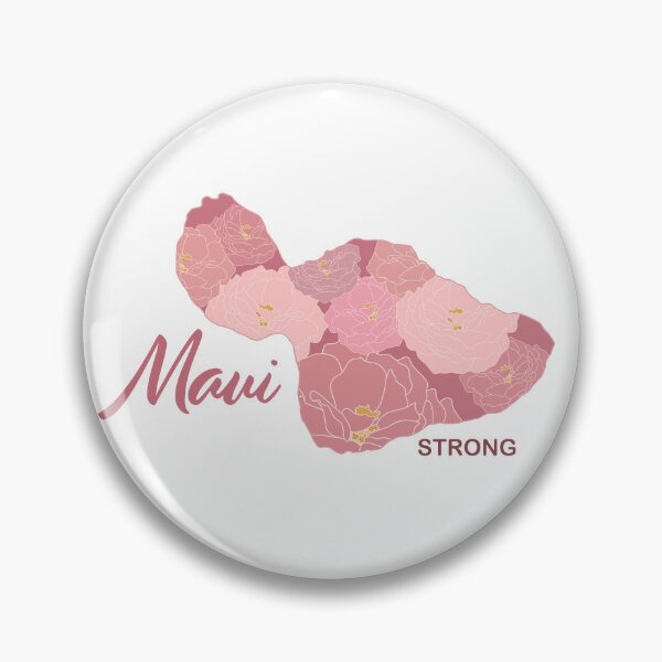 Item preview, Maui Strong with Lokelani Island  designed and sold by Idimedley.