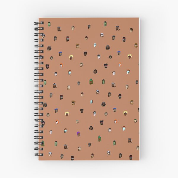Item preview, Brown Cryptopunks Pattern designed and sold by snailsdevil.