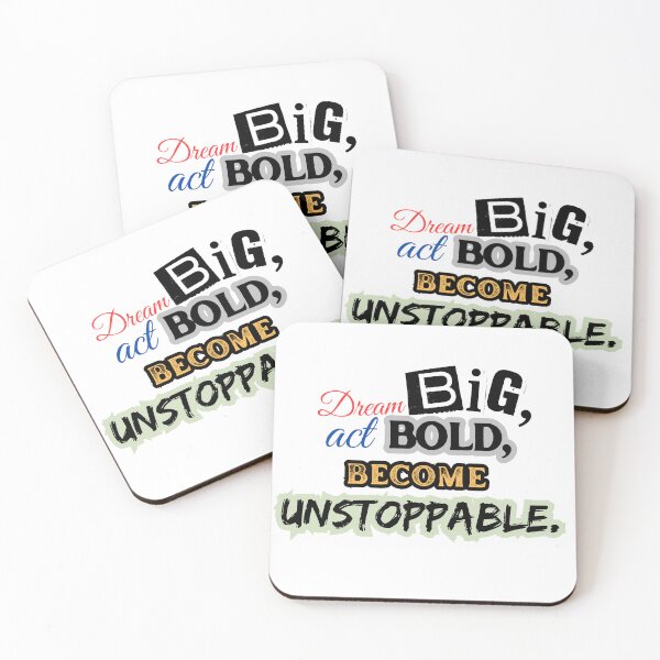 Item preview, Live motivational quote Dream big designed and sold by PTB Art Design.