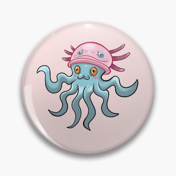 Item preview, Little Octopus Kawaii Dressed as Mexican Walking Fish designed and sold by Mr Pyuku.