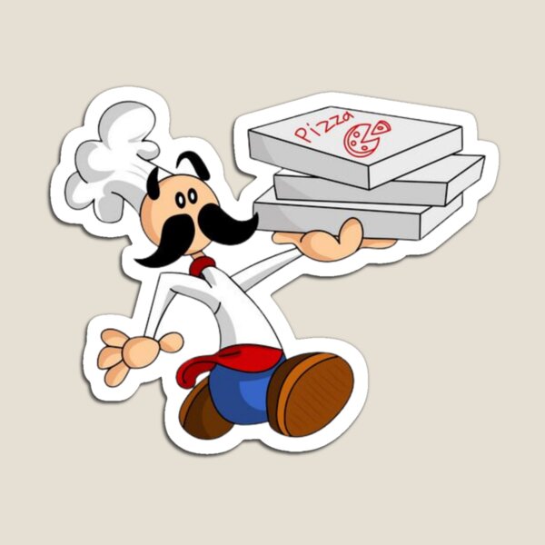 Papa's Pizzeria Magnet for Sale by BalambShop