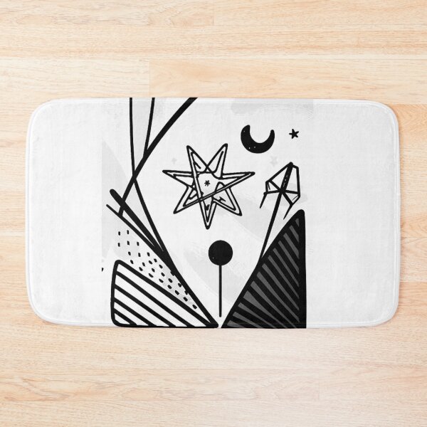 Item preview, Moon and Stars in A Bohemian Landscape designed and sold by HanaiPrint.