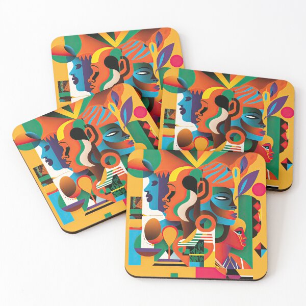 Artikelvorschau, African Tribe Bauhaus Design entworfen und verkauft von ArtificialGenes.