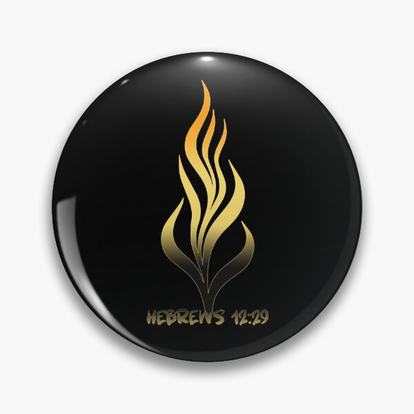 Item preview, Consuming Fire | Hebrews 12:29 | Bible Scripture, Flame designed and sold by Nange and Gabe.