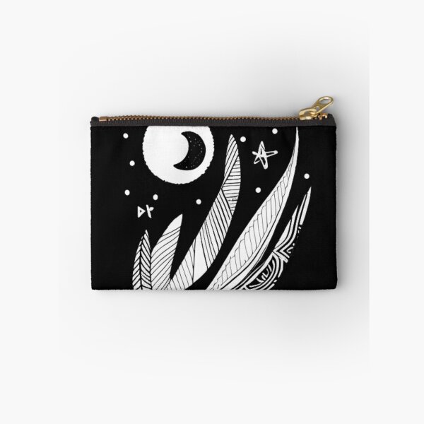 Item preview, Moon and Feathers designed and sold by HanaiPrint.