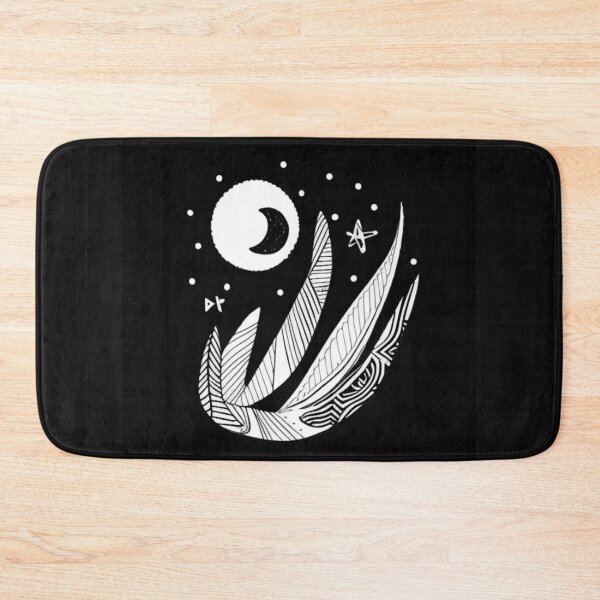 Item preview, Moon and Feathers designed and sold by HanaiPrint.