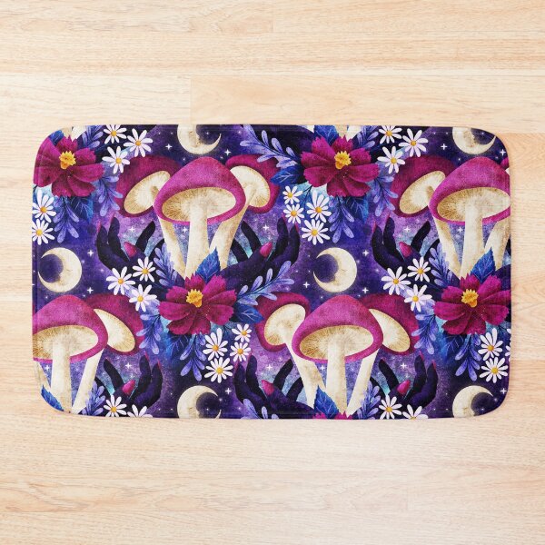 Item preview, Whimsigothic Celestial Mushrooms designed and sold by RebeccaFlaherty.