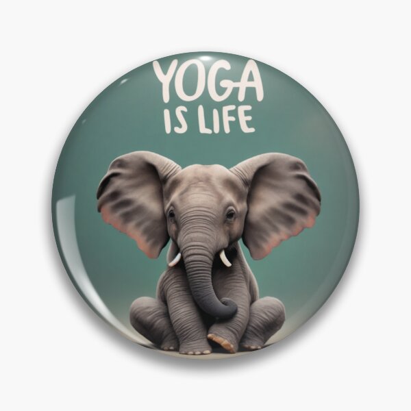 Item preview, Elephant Yoga is life designed and sold by Arteligente.