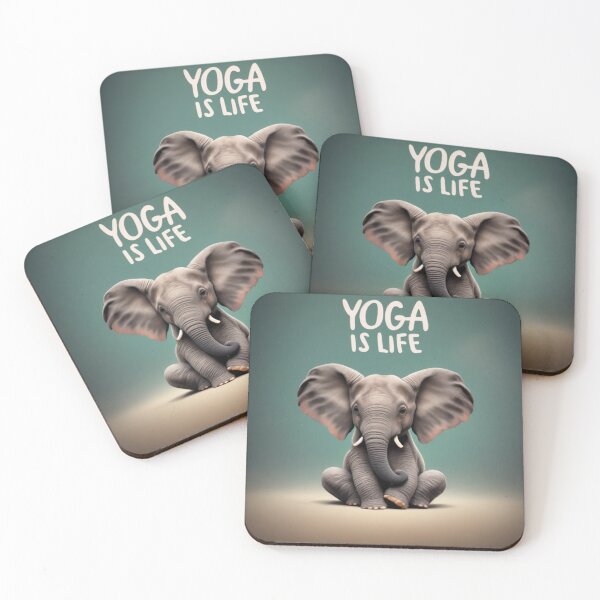 Item preview, Elephant Yoga is life designed and sold by Arteligente.