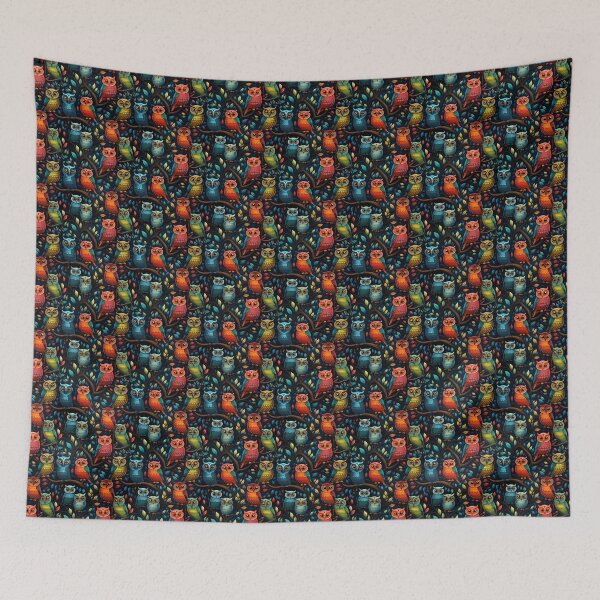 Item preview, Owls Pattern designed and sold by Logic72.