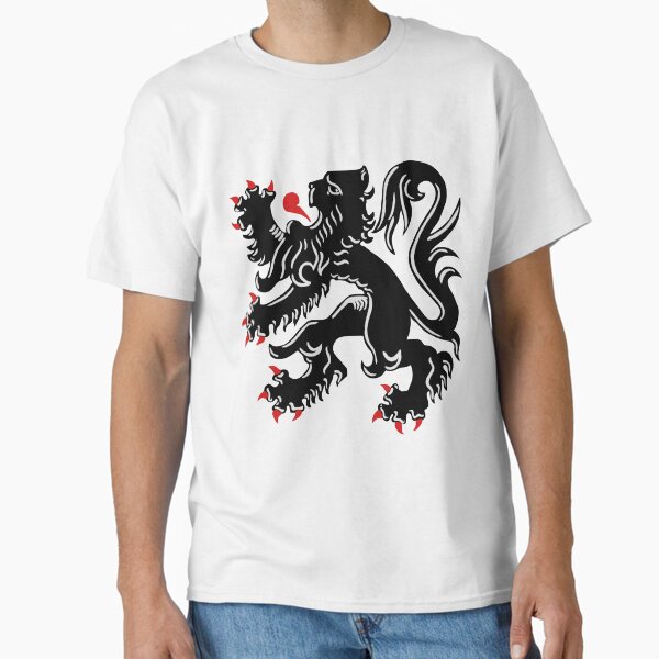 Vista previa del artículo con la obra «El león flamenco - De Vlaamse Leeuw - Flandes», diseñado y vendido por sweetsixty.