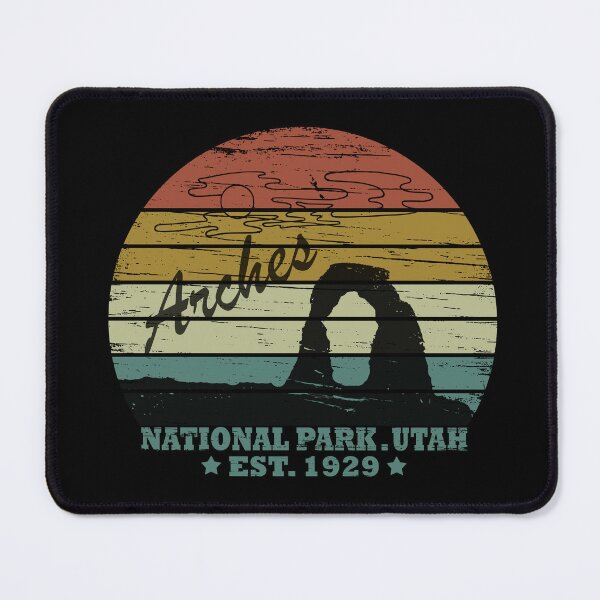 Item preview, Arches National Park Utah vintage sunset designed and sold by Alexaltay.