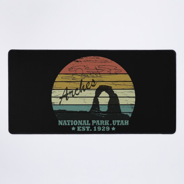 Item preview, Arches National Park Utah vintage sunset designed and sold by Alexaltay.