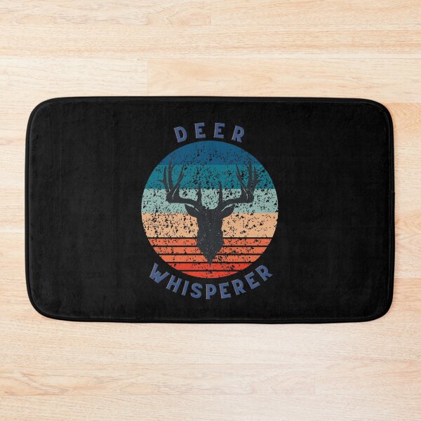 Item preview, deer whisperer vintage retro(black background ) designed and sold by Mysooni.