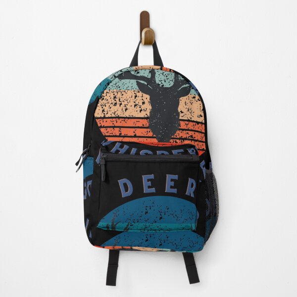 Item preview, deer whisperer vintage retro(black background ) designed and sold by Mysooni.