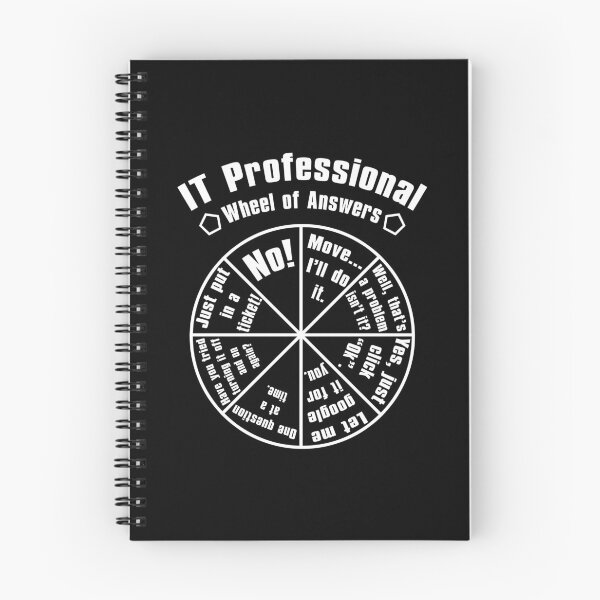Item preview, IT Professional Funny Wheel Of Answers Tech Support Job Work designed and sold by jingdomdesgine.