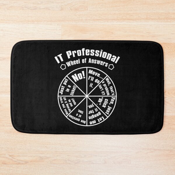 Item preview, IT Professional Funny Wheel Of Answers Tech Support Job Work designed and sold by jingdomdesgine.
