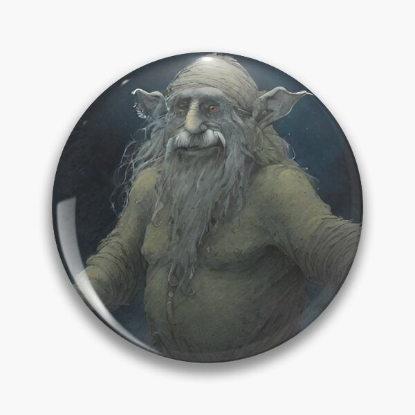Item preview, In The Woods; An Old One-Eyed Goblin designed and sold by Snofaeratu.
