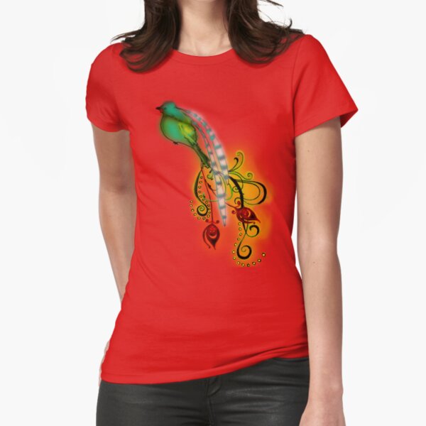 Bird of paradise 02 Fitted T-Shirt