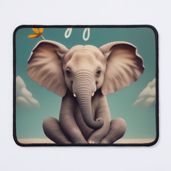 Item preview, Elephant I love Yoga designed and sold by Arteligente.