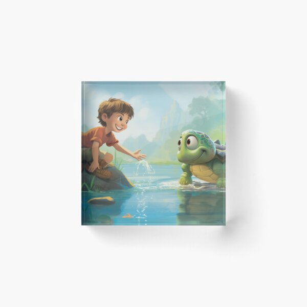 Item preview, Tim's friendship with Turtle, friendship between close friends designed and sold by happydesign89.