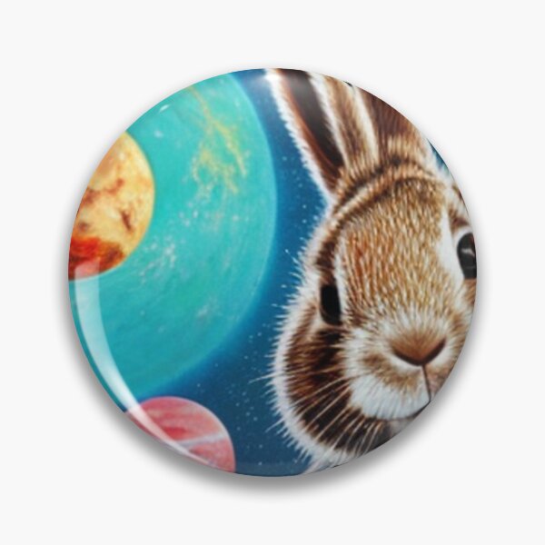 Item preview, Conejo en el espacio designed and sold by bagaiART.