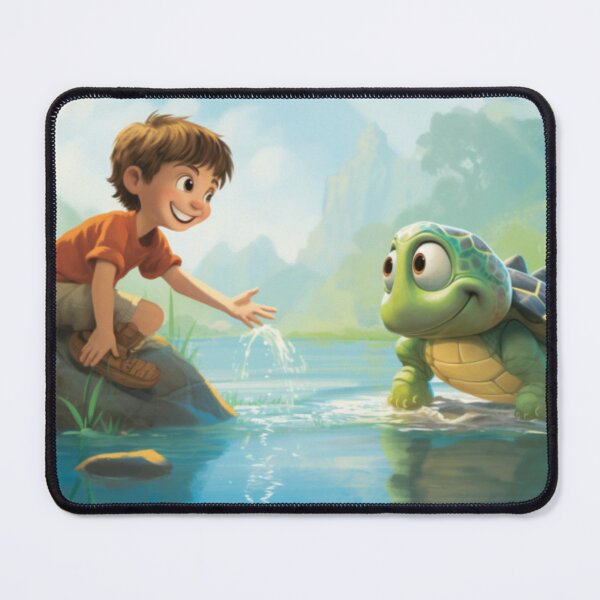Item preview, Tim's friendship with Turtle, friendship between close friends designed and sold by happydesign89.