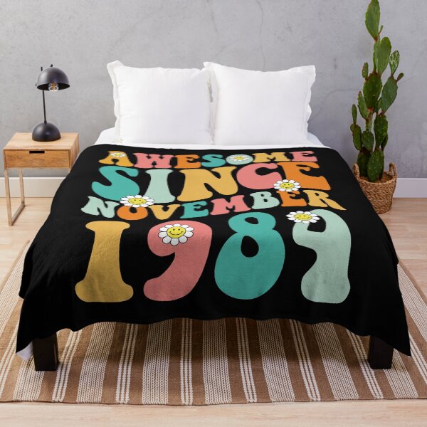 Item preview, Awesome Since November 1984 | Made In 1984 | Retro Groovy Birthday designed and sold by Christina-grich.
