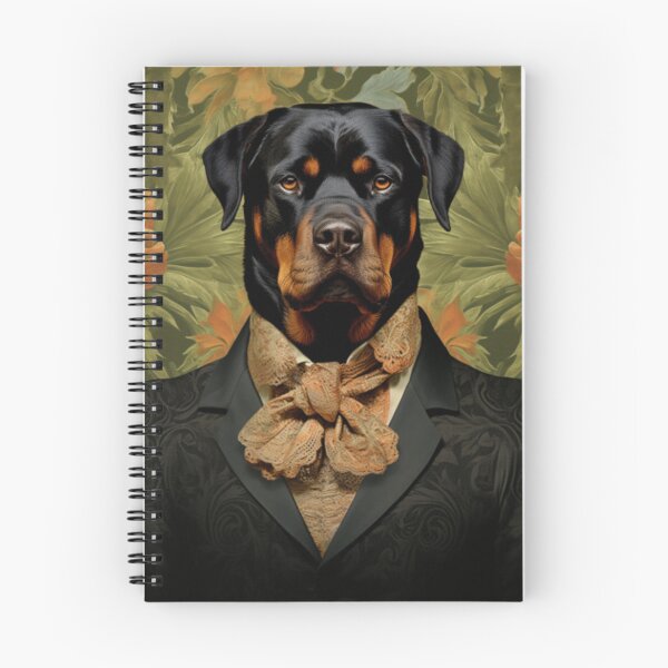 Item preview, Sir Rottweiler Victorian Portrait designed and sold by ZenEverAI.