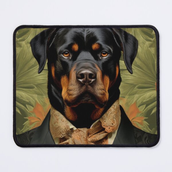 Item preview, Sir Rottweiler Victorian Portrait designed and sold by ZenEverAI.
