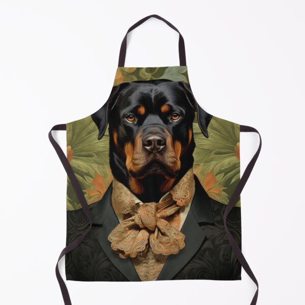 Item preview, Sir Rottweiler Victorian Portrait designed and sold by ZenEverAI.