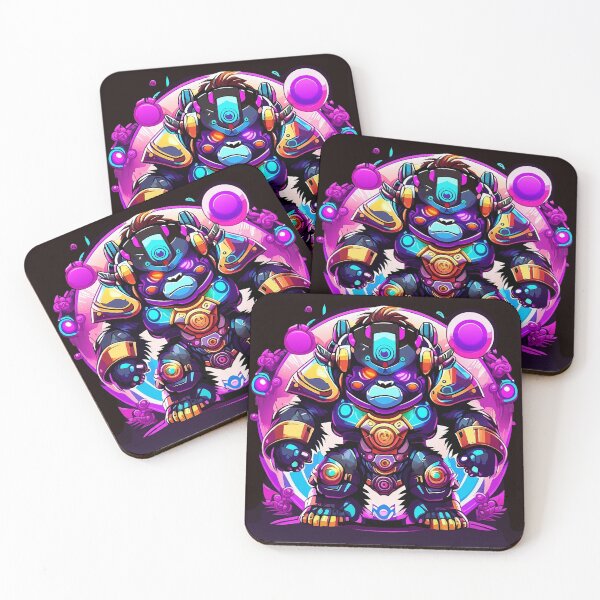 Item preview, Gorilla Robot Art: Unveiling Intrigue with Mechanical Majesty! Explore Now! designed and sold by Watchara Aekcheen.