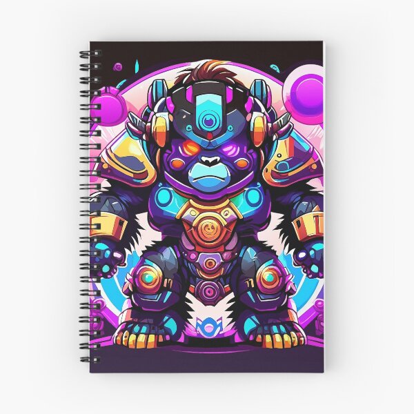 Item preview, Gorilla Robot Art: Unveiling Intrigue with Mechanical Majesty! Explore Now! designed and sold by Watchara Aekcheen.
