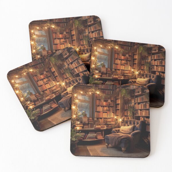 Item preview, A Book Lover's Paradise - Reading Nook - Digital Art designed and sold by SeraphimDesigns.