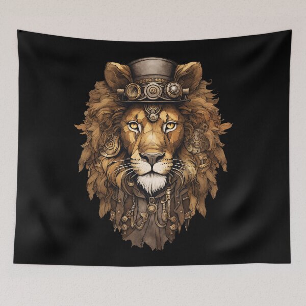 Item preview, Steampunk Lion designed and sold by ILikeToasters.