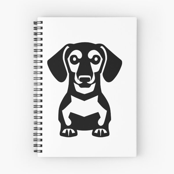 Item preview, Dachshund Dog cute minimal design black/white designed and sold by Leivenaar.