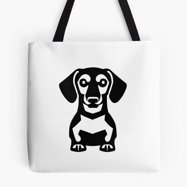 Item preview, Dachshund Dog cute minimal design black/white designed and sold by Leivenaar.